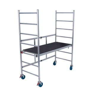 Aluminiowe rusztowanie składane Krause RollTec – wysokość robocza 2,9 m